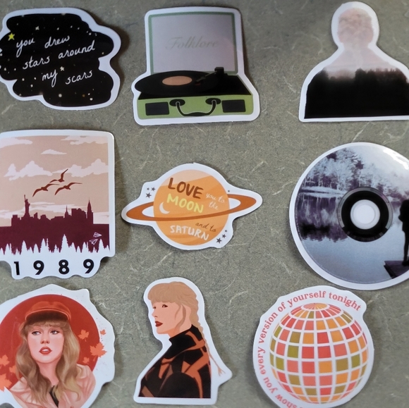 Taylor Swift Other - 9 Taylor Swift Stickers